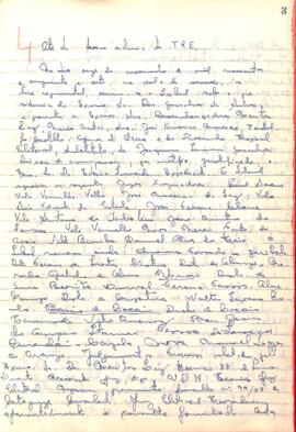 Ata da Sessão Ordinária do Tribunal Regional Eleitoral de Minas Gerais, realizada em 11/11/1957