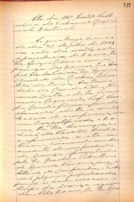 Ata da 186ª Sessão Ordinária do Tribunal Regional Eleitoral de Minas Gerais