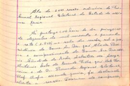 Ata da 249ª Sessão Ordinária do Tribunal Regional Eleitoral de Minas Gerais