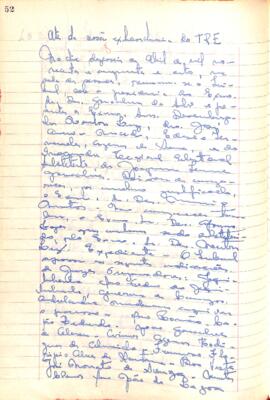 Ata da Sessão Extraordinária do Tribunal Regional Eleitoral de Minas Gerais, realizada em 16/04/1958
