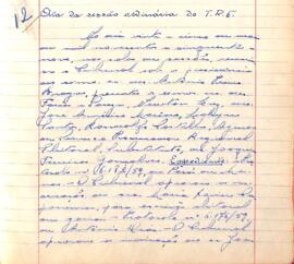 Ata da Sessão Ordinária do Tribunal Regional Eleitoral de Minas Gerais, realizada em 25/05/1959