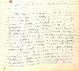 Ata da 2ª Sessão do Tribunal Regional Eleitoral de Minas Gerais, realizada em 13/03/1957