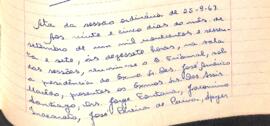Ata da Sessão Ordinária do Tribunal Regional Eleitoral de Minas Gerais, realizada em 25/09/1967