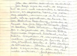 Ata da Sessão Ordinária do Tribunal Regional Eleitoral de Minas Gerais, realizada em 13/12/1965
