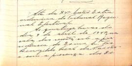 Ata da 74ª Sessão Extraordinária do Tribunal Regional Eleitoral de Minas Gerais