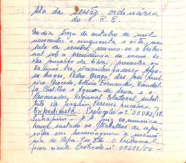 Ata da Sessão Ordinária do Tribunal Regional Eleitoral de Minas Gerais, realizada em 13/10/1958