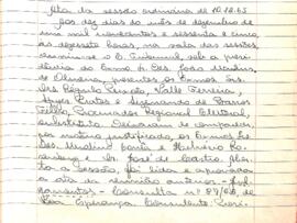 Ata da Sessão Ordinária do Tribunal Regional Eleitoral de Minas Gerais, realizada em 10/12/1965