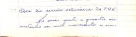 Ata da Sessão Ordinária do Tribunal Regional Eleitoral de Minas Gerais, realizada em 24/10/1958