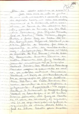 Ata da Sessão Ordinária do Tribunal Regional Eleitoral de Minas Gerais, realizada em 02/06/1966