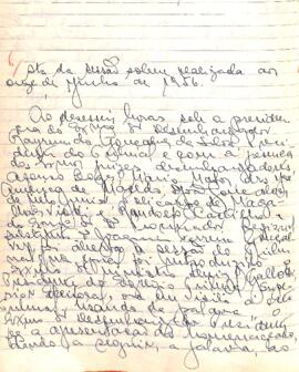 Ata da Sessão Solene do Tribunal Regional Eleitoral de Minas Gerais, realizada em 11/06/1956