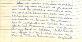 Ata da Sessão Ordinária do Tribunal Regional Eleitoral de Minas Gerais, realizada em 10/01/1966
