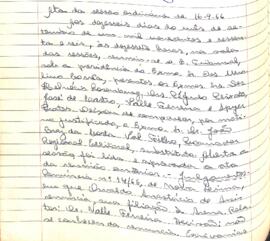 Ata da Sessão Ordinária do Tribunal Regional Eleitoral de Minas Gerais, realizada em 16/09/1966