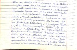 Ata da Sessão Extraordinária do Tribunal Regional Eleitoral de Minas Gerais, realizada em 09/11/1966