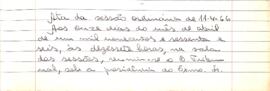 Ata da Sessão Ordinária do Tribunal Regional Eleitoral de Minas Gerais, realizada em 11/04/1966