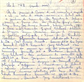 Ata da 2° Sessão Ordinária do Tribunal Regional Eleitoral de Minas Gerais, realizada em 01/01/195...
