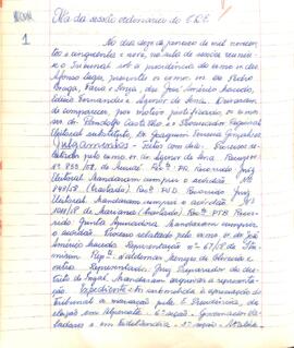 Ata da Sessão Ordinária do Tribunal Regional Eleitoral de Minas Gerais, realizada em 12/01/1959