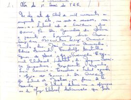 Ata da Sessão Ordinária do Tribunal Regional Eleitoral de Minas Gerais, realizada em 07/04/1958