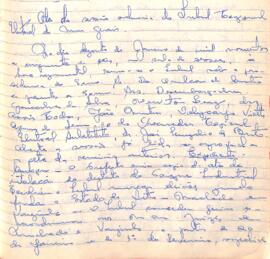 Ata da Sessão da Ata do Tribunal Regional Eleitoral de Minas Gerais, realizada em 18/01/1956