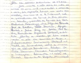 Ata da Sessão Ordinária do Tribunal Regional Eleitoral de Minas Gerais, realizada em 27/05/1966