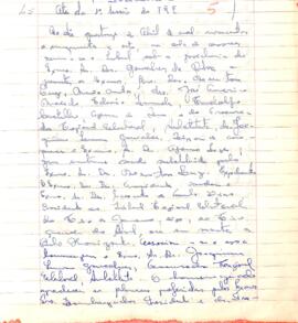 Ata da Sessão Ordinária do Tribunal Regional Eleitoral de Minas Gerais, realizada em 14/04/1958