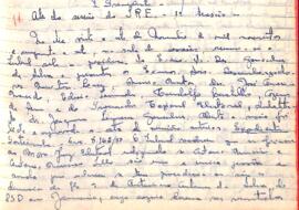 Ata da Sessão Ordinária do Tribunal Regional Eleitoral de Minas Gerais, realizada em 27/11/1957