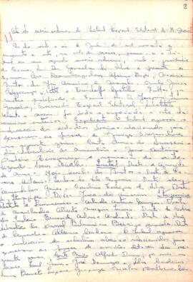 Ata da 2° Sessão Ordinária do Tribunal Regional Eleitoral de Minas Gerais, realizada em 26/06/1957