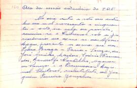Ata da Sessão Ordinária do Tribunal Regional Eleitoral de Minas Gerais, realizada em 27/10/1958