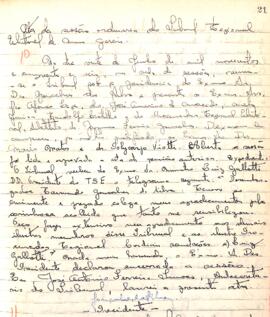 Ata da Sessão Ordinária do Tribunal Regional Eleitoral de Minas Gerais, realizada em 20/06/1956
