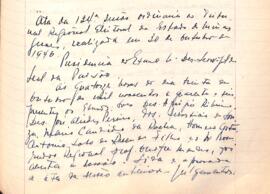 Ata da 124ª Sessão Ordinária do Tribunal Regional Eleitoral de Minas Gerais
