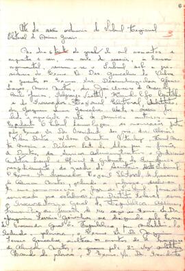 Ata da Sessão Ordinária do Tribunal Regional Eleitoral de Minas Gerais, realizada em 06/06/1956