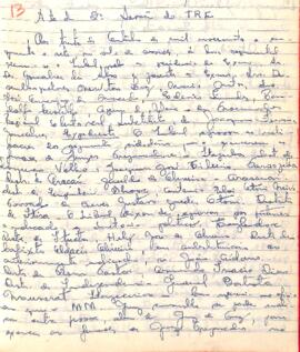 Ata da 2° Sessão Ordinária do Tribunal Regional Eleitoral de Minas Gerais, realizada em 30/10/1957