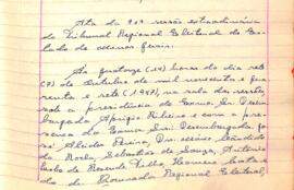 Ata da 91ª Sessão Extraordinária do Tribunal Regional Eleitoral de Minas Gerais