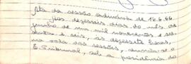 Ata da Sessão Ordinária do Tribunal Regional Eleitoral de Minas Gerais, realizada em 16/06/1966