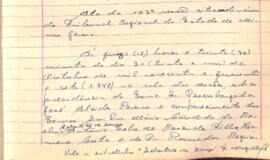 Ata da 103ª Sessão Extraordinária do Tribunal Regional Eleitoral de Minas Gerais