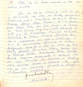 Ata da 2ª Sessão do Tribunal Regional Eleitoral de Minas Gerais, realizada em 22/03/1957
