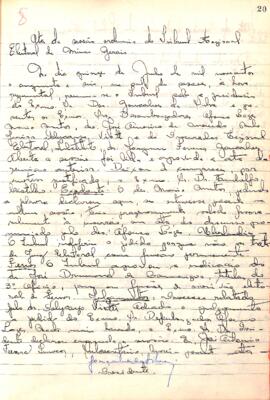Ata da Sessão Ordinária do Tribunal Regional Eleitoral de Minas Gerais, realizada em 15/06/1956