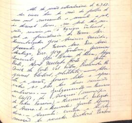 Ata da Sessão Extraordinária do Tribunal Regional Eleitoral de Minas Gerais, realizada em 05/07/1967