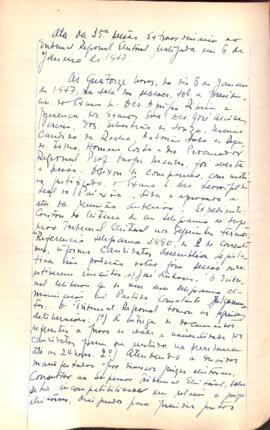 Ata da 35ª Sessão Extraordinária do Tribunal Regional Eleitoral de Minas Gerais