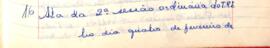 Ata da 2° Sessão Ordinária do Tribunal Regional Eleitoral de Minas Gerais, realizada em 04/02/1959