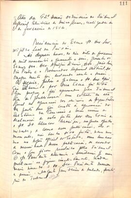 Ata da 92ª Sessão Ordinária do Tribunal Regional Eleitoral de Minas Gerais