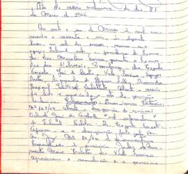 Ata da Sessão Ordinária do Tribunal Regional Eleitoral de Minas Gerais, realizada em 21/03/1966