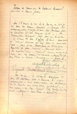 Termo da sessão do Tribunal Regional Eleitoral de Minas Gerais, realizada em 21/06/1947