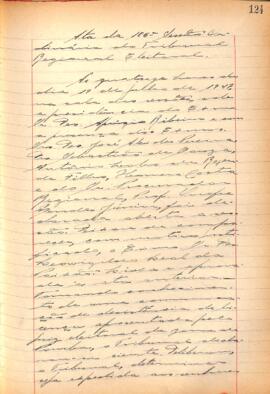 Ata da 185ª Sessão Ordinária do Tribunal Regional Eleitoral de Minas Gerais