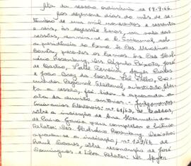 Ata da Sessão Ordinária do Tribunal Regional Eleitoral de Minas Gerais, realizada em 19/09/1966