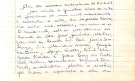Ata da Sessão Ordinária do Tribunal Regional Eleitoral de Minas Gerais, realizada em 24/02/1967