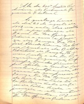 Ata da 200ª Sessão Ordinária do Tribunal Regional Eleitoral de Minas Gerais