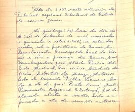Ata da 213ª Sessão Ordinária do Tribunal Regional Eleitoral de Minas Gerais