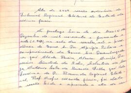 Ata da 244ª Sessão Ordinária do Tribunal Regional Eleitoral de Minas Gerais