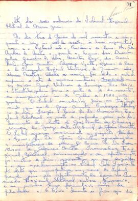 Ata da Sessão da Ata do Tribunal Regional Eleitoral de Minas Gerais, realizada em 13/01/1956