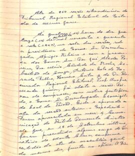 Ata da 95ª Sessão Extraordinária do Tribunal Regional Eleitoral de Minas Gerais
